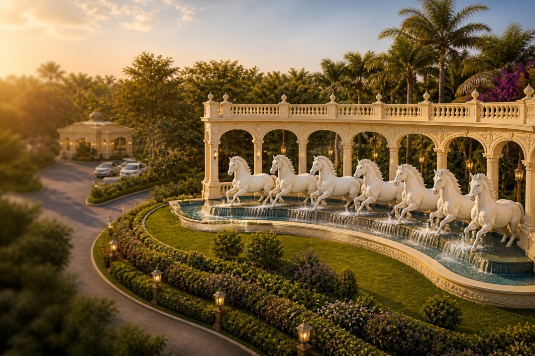 Luxury Hotel Lobby